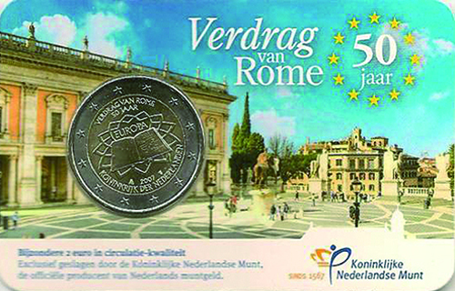 Verdrag van Rome 2007 2 Euro 2013 Coincard